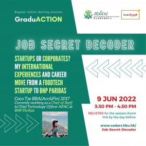 Job Secret Decoder: Startups or Corporates? My International Experiences and Career Move from a Foodtech Startup to BNP Paribas